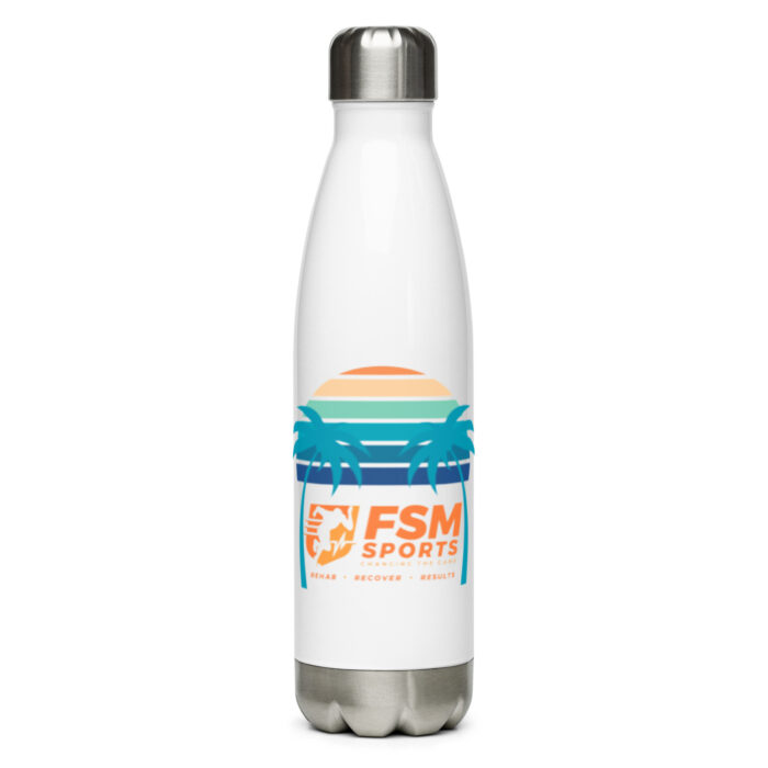 Stainless steel water bottle